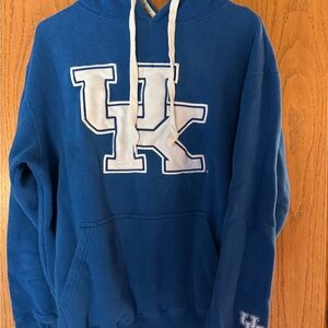 Kentucky Wildcats cotton hoodie, size medium.